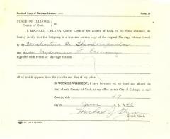 License, Marriage