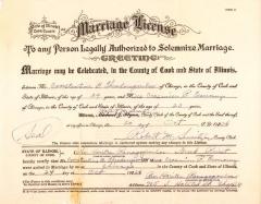 Certificate, Marriage